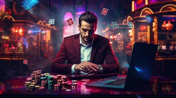 Pengguna bahagia menikmati taruhan olahraga lewat perangkat mobile yang mudah digunakan